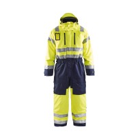 Combinaison de travail multipoches haute visibilité Blaklader imperméable avec capuche 676319773389C50