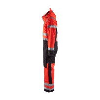 Combinaison de travail multipoches haute visibilité Blaklader imperméable avec capuche 676319773389C50