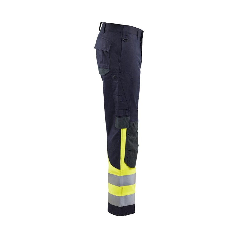 Pantalon de travail à multi-poches ignifuge...
