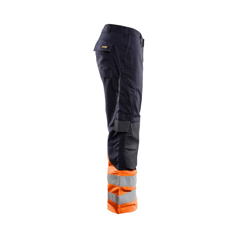Pantalon de travail à multi-poches ignifuge...