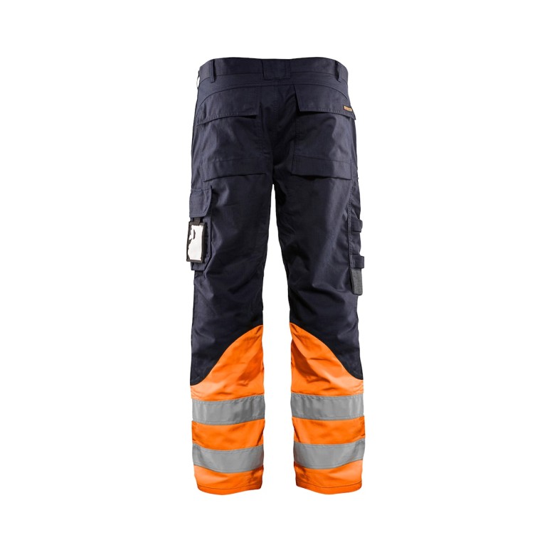 Pantalon de travail à multi-poches ignifuge...