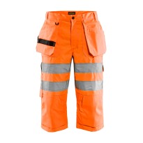 Bermuda de travail Multipoche haute visibilité Blaklader High VIS Pirate 153918043300C50