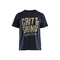 T-shirt à manches courtes de travail 100 % coton Blaklader Grit and Grind 942110428600L