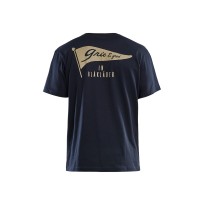 T-shirt à manches courtes de travail 100% coton Blaklader Grit Flag 942010424000L