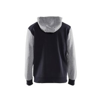Sweat-shirt à capuche et fermeture éclair de travail... 2