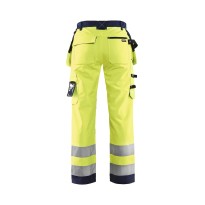 Pantalon de Travail Haute Visibilité Stretch Imperméable Multipoches Blaklader Softshell Lady 716725173389C42