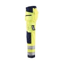 Pantalon de Travail Haute Visibilité Stretch Imperméable Multipoches Blaklader Softshell Lady 716725173389C42