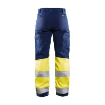 Pantalons de Travail Haute Visibilité Stretch Multipoches Blaklader Femme 716118118933C42