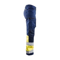 Pantalons de Travail Haute Visibilité Stretch Multipoches Blaklader Femme 716118118933C42