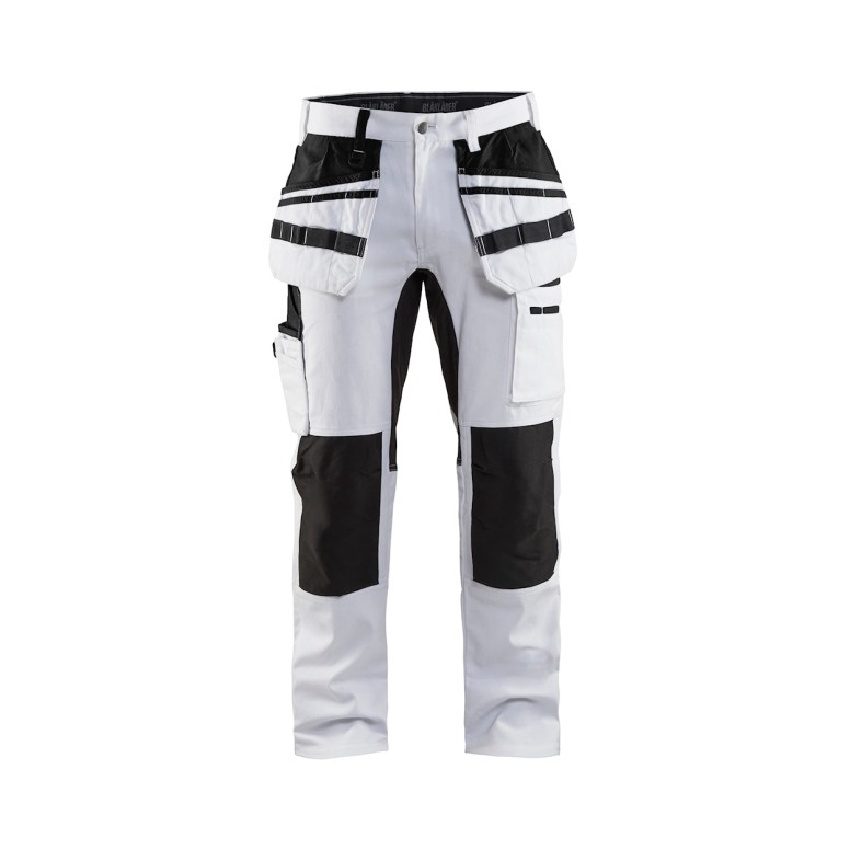 Pantalon de Travail Stretch Multipoches 100%...