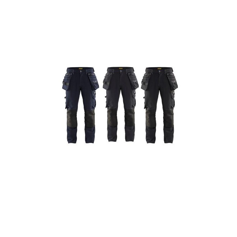 Pantalon de Travail Artisan Stretch Multipoche...