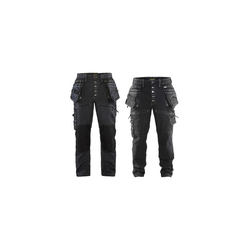 Pantalon de Travail Artisan Stretch Multipoches...
