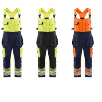 Salopette de Travail Multipoches Blaklader Haute Visibilité 260318603389C50