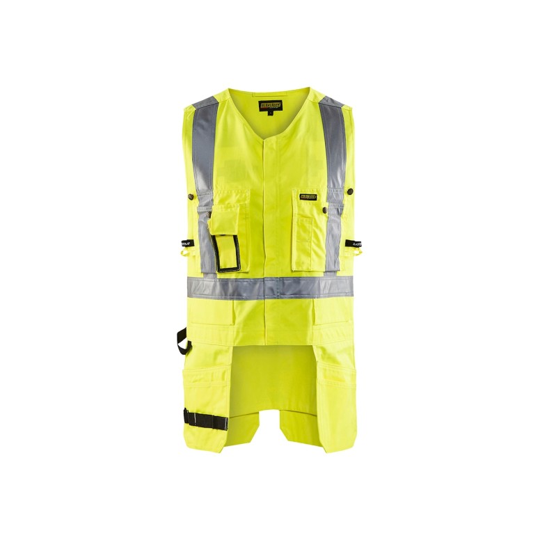 Gilet de travail haute visibilité multi-poches...