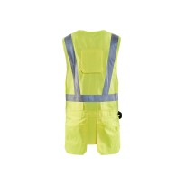 Gilet de travail haute visibilité multi-poches Blaklader avec fermeture éclair entière 302718043300L