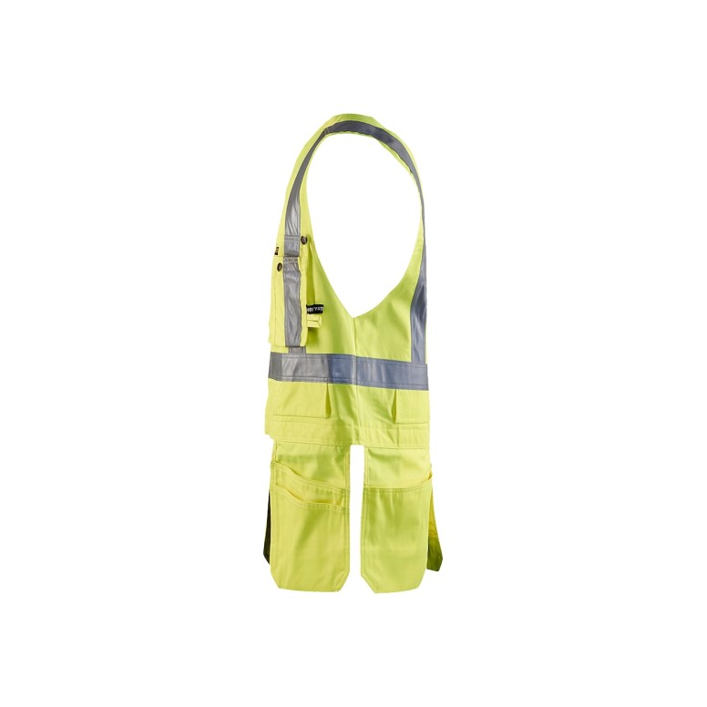 Gilet de travail haute visibilité multi-poches...