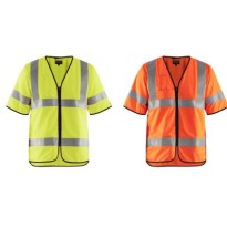Gilet de travail haute visibilité Blaklader avec fermeture éclair entière multinorme ignifuge 303417293300S/M