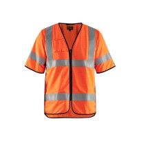 Gilet de travail haute visibilité Blaklader avec fermeture éclair entière multinorme ignifuge 303417293300S/M