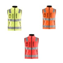 Gilet de travail haute visibilité Blaklader en softshell multi-poches 304925173300L