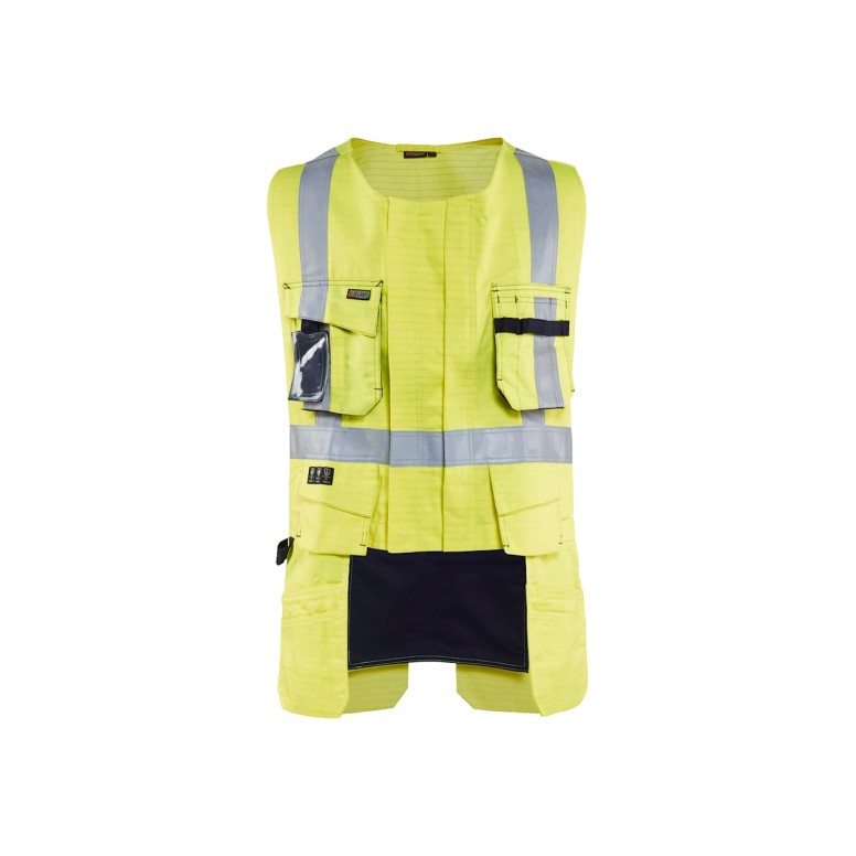 Gilet de Travail Haute Visibilité multipoches...