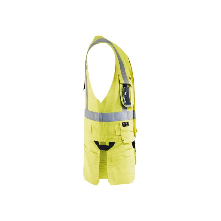Gilet de Travail Haute Visibilité multipoches...