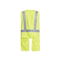 Gilet de travail haute visibilité multipoches Blaklader, zip intégral, ignifuge, antistatique, 308915123300L