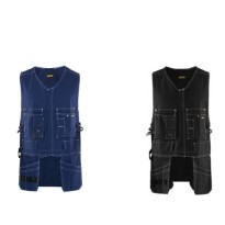 Gilet de travail Blaklader multipoches 100 % coton 310513708800L