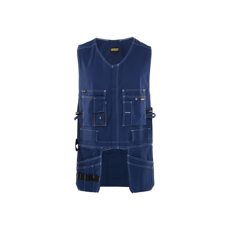 Gilet de travail Blaklader multipoches 100 %...