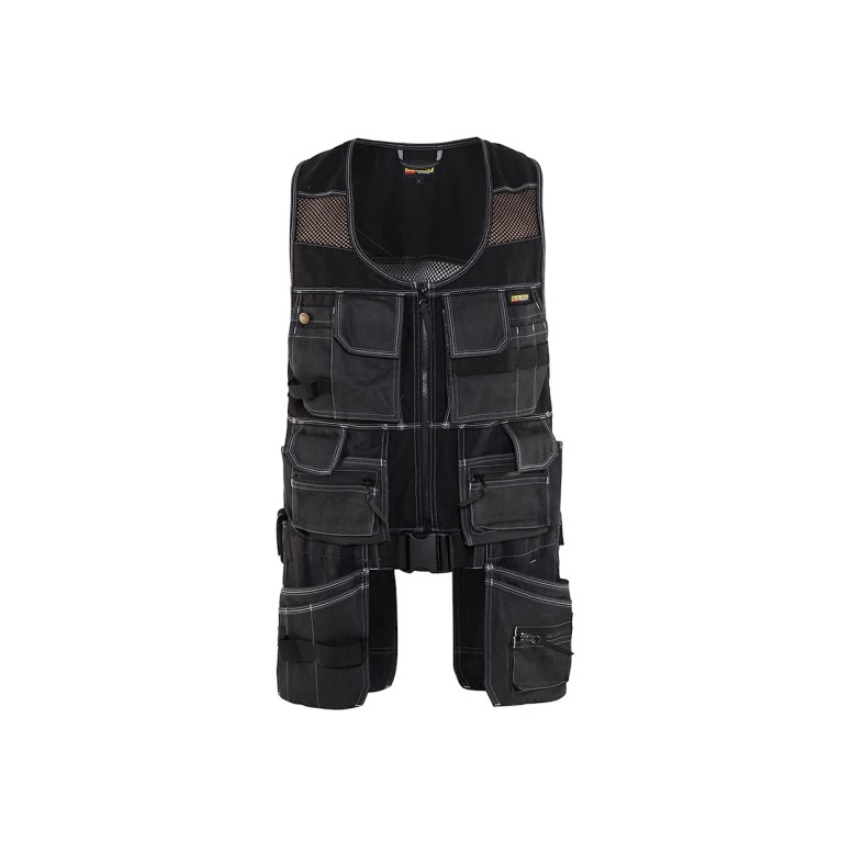 Gilet de travail Blaklader multipoches X1900...