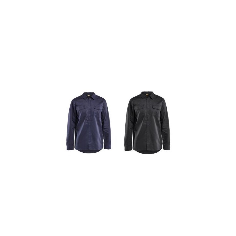 Chemise de travail Blaklader anti-flammes...