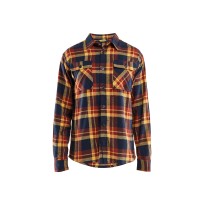 Chemise de travail Blaklader en flanelle 100 % coton 328811684298L