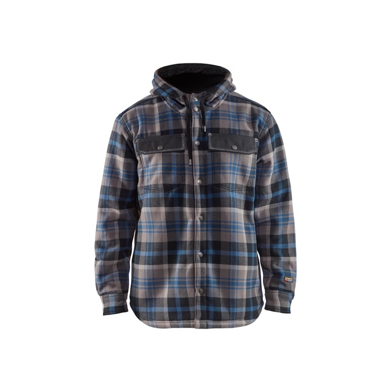 Chemise de travail Blaklader en flanelle 100 %...
