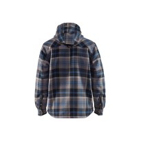 Chemise de travail Blaklader en flanelle 100 % coton avec capuche 329211309994L