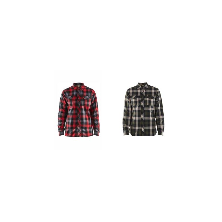 Chemise de travail Blaklader 100 % coton...