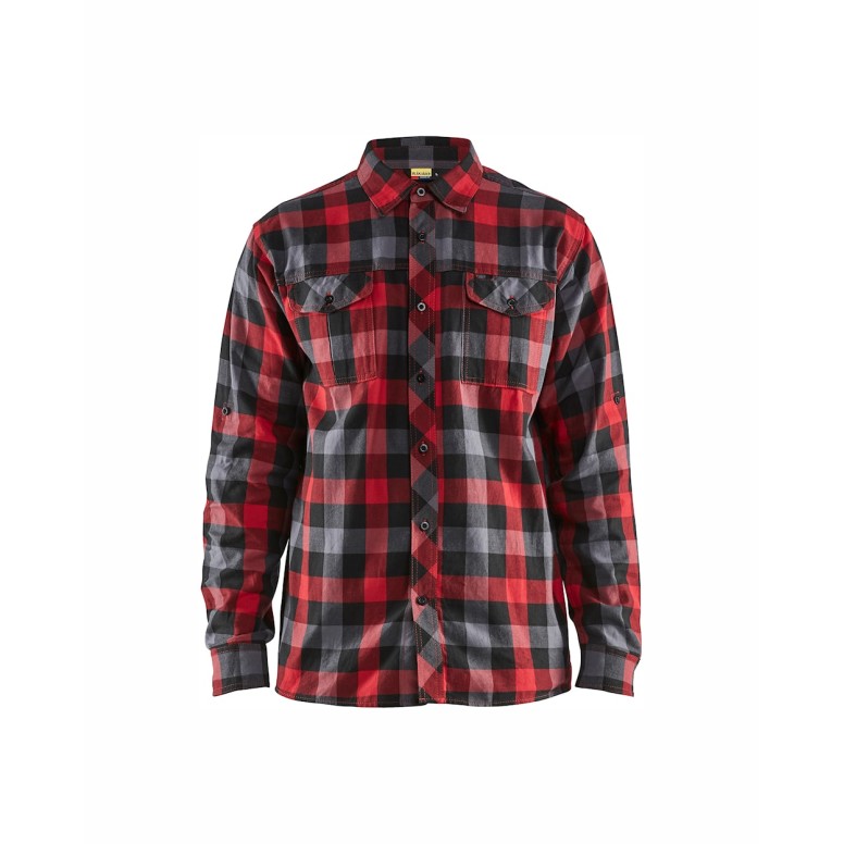 Chemise de travail Blaklader 100 % coton...