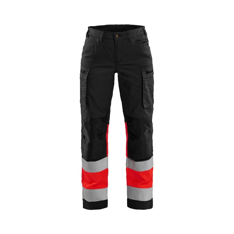 Pantalons de travail multipoches haute...