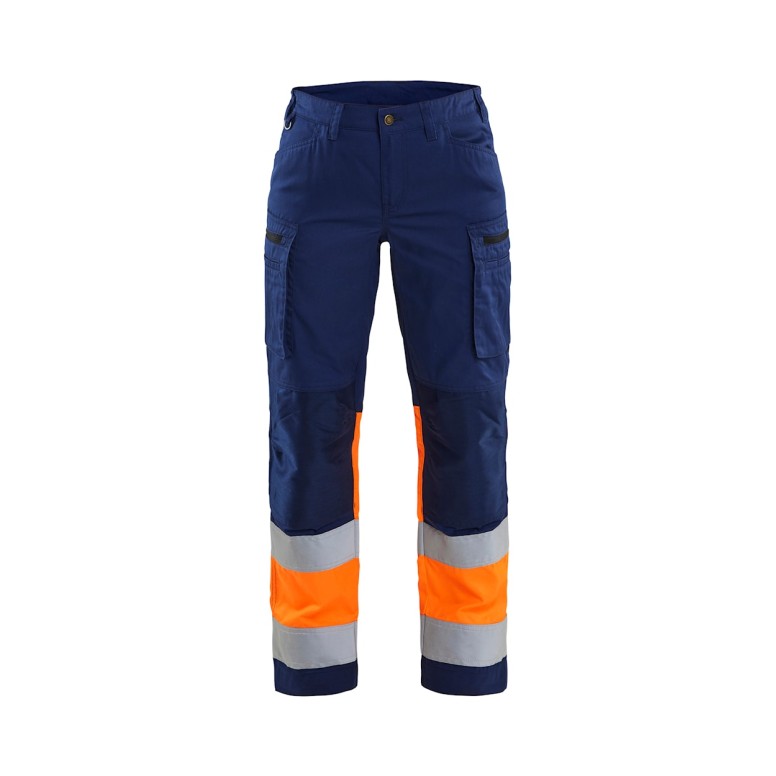 Pantalons de travail multipoches haute...