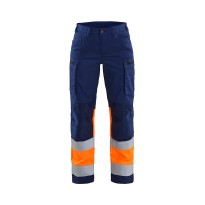 Pantalons de travail multipoches haute visibilité Stretch femme 716118119955C50