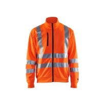 Sweat-shirt de travail à fermeture éclair complète Blaklader haute visibilité 335819743300L