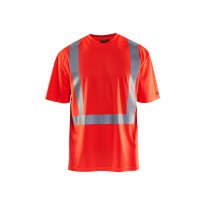 T-Shirt de travail haute visibilité Blaklader protection contre les rayons UV manches courtes 338210113300L