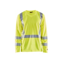 T-shirt de travail haute visibilité Blaklader protection contre les rayons UV à manches longues 338310113300L