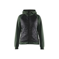 Sweat à capuche de travail Blaklader Hybrid à fermeture éclair intégrale pour femme 346425334199M