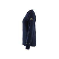 T-shirt à manches longues de travail Blaklader multinorme ignifuge antistatique pour femme 346717378900M