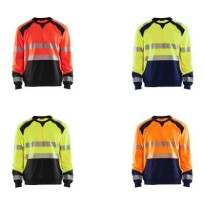 Sweat de travail Blaklader haute visibilité 354125283389L