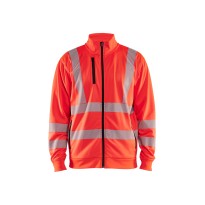 Sweat-shirt de travail à fermeture éclair complète Blaklader haute visibilité 356325383300L