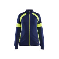 Sweatshirt de travail Blaklader en 100 % coton à fermeture éclair intégrale pour femme 356811588933M