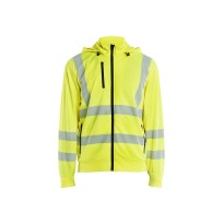 Sweat de travail à fermeture éclair intégrale Blaklader haute visibilité avec capuche 357325383300L