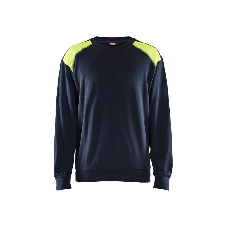 Sweat de travail Blaklader 100% coton deux...