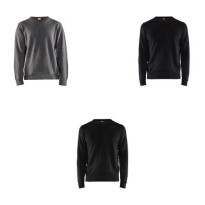 Sweat/Pull en maille de travail Blaklader 100% coton 359021228600L