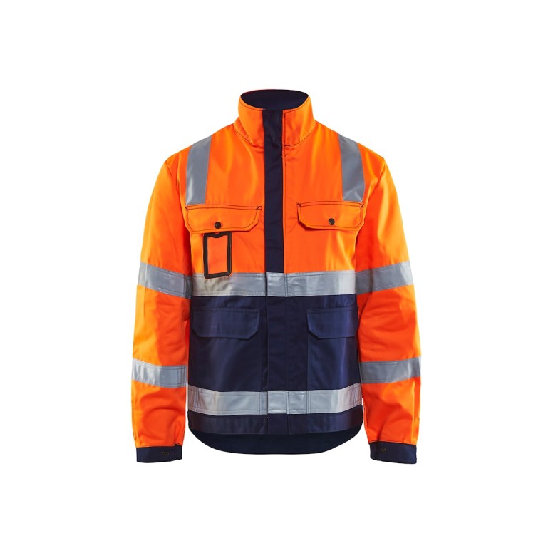 Veste de Travail Haute Visibilité Multi-Poches...